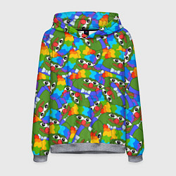 Толстовка-худи мужская ПЕПЕ КЛОУН, цвет: 3D-меланж