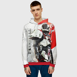 Толстовка-худи мужская DESTINY, TITAN, цвет: 3D-красный — фото 2