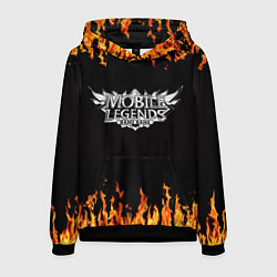 Толстовка-худи мужская Mobile Legends, цвет: 3D-черный