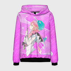 Толстовка-худи мужская Мицури Канродзи, цвет: 3D-черный