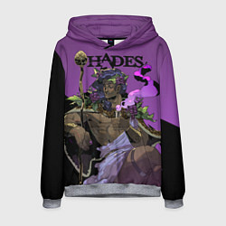 Толстовка-худи мужская Hades - Дионис, цвет: 3D-меланж