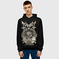 Толстовка-худи мужская MAYHEM, цвет: 3D-черный — фото 2