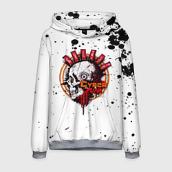 Толстовка-худи мужская Cyberpunk 2077, цвет: 3D-меланж