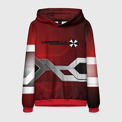 Толстовка-худи мужская Umbrella Corp, цвет: 3D-красный