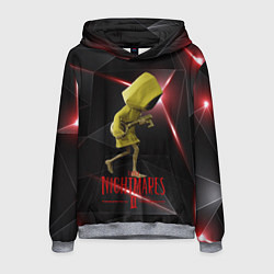 Толстовка-худи мужская Little Nightmares 2, цвет: 3D-меланж