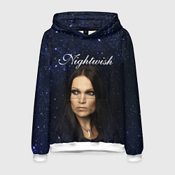 Толстовка-худи мужская Nightwish Tarja Turunen Z, цвет: 3D-белый