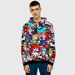 Толстовка-худи мужская FRIDAY NIGHT FUNKIN, цвет: 3D-черный — фото 2