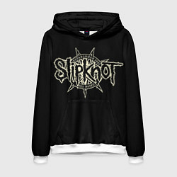 Толстовка-худи мужская Slipknot 1995, цвет: 3D-белый