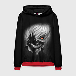Толстовка-худи мужская TOKYO GHOUL ТОКИЙСКИЙ ГУЛЬ, цвет: 3D-красный