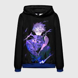 Толстовка-худи мужская JUJUTSU KAISEN, цвет: 3D-синий