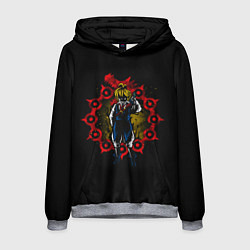 Толстовка-худи мужская 7 СМЕРТНЫХ ГРЕХОВ МЕЛИОДАС, цвет: 3D-меланж