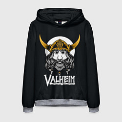 Толстовка-худи мужская Valheim Viking, цвет: 3D-меланж