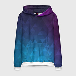 Толстовка-худи мужская BASTERIA, цвет: 3D-белый