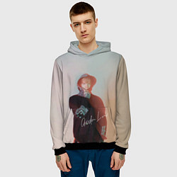 Толстовка-худи мужская SODA LUV, цвет: 3D-черный — фото 2