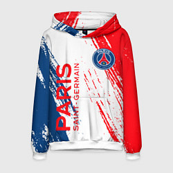 Толстовка-худи мужская ФК ПСЖ FC PSG PARIS SG, цвет: 3D-белый