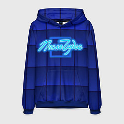 Толстовка-худи мужская После чудес, цвет: 3D-синий