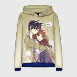 Толстовка-худи мужская Хоримия, цвет: 3D-синий