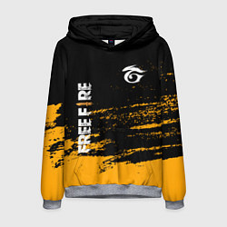 Толстовка-худи мужская Free Fire ? Фри Фаер, цвет: 3D-меланж