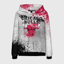 Толстовка-худи мужская CHICAGO BULLS 8, цвет: 3D-черный