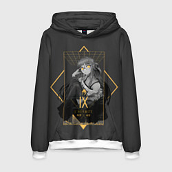 Толстовка-худи мужская Fatuba, цвет: 3D-белый