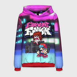 Толстовка-худи мужская Friday Night Funkin, цвет: 3D-красный