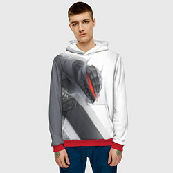 Толстовка-худи мужская Anime Berserk, цвет: 3D-красный — фото 2