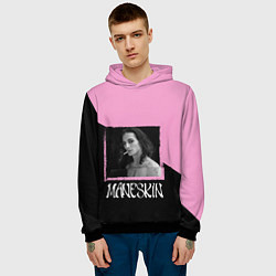 Толстовка-худи мужская Maneskin Domiano, цвет: 3D-черный — фото 2