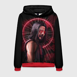 Толстовка-худи мужская CP77 Johnny, цвет: 3D-красный