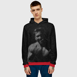 Толстовка-худи мужская Billy Space Star, цвет: 3D-красный — фото 2