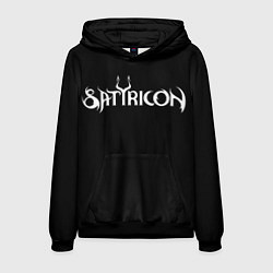 Толстовка-худи мужская Satyricon, цвет: 3D-черный