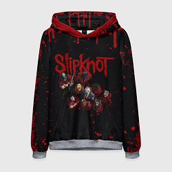 Толстовка-худи мужская SLIPKNOT СЛИПКНОТ Z, цвет: 3D-меланж