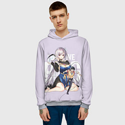 Толстовка-худи мужская Full Dive RPG, цвет: 3D-меланж — фото 2