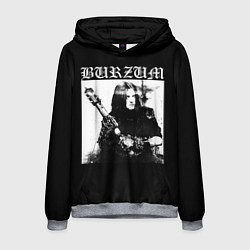 Толстовка-худи мужская BURZUM Бурзум, цвет: 3D-меланж