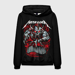 Толстовка-худи мужская Metallica - Hardwired To Self-Destruct, цвет: 3D-черный