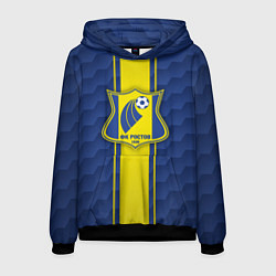 Толстовка-худи мужская ФК Ростов, цвет: 3D-черный