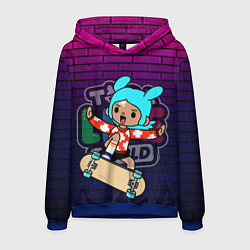 Толстовка-худи мужская TOCA LIFE WORLD ТОКА ЛАЙФ ВОРЛД РИТА RITA, цвет: 3D-синий