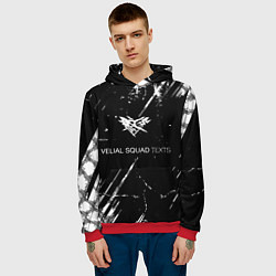 Толстовка-худи мужская Velial Squad, цвет: 3D-красный — фото 2