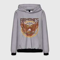 Толстовка-худи мужская Ramones Eagle, цвет: 3D-черный