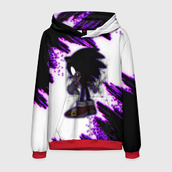 Толстовка-худи мужская SONIC DARK СОНИК, цвет: 3D-красный