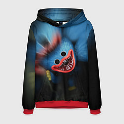 Толстовка-худи мужская ХАГИ ВАГИ, Я ТЕБЯ ПОЙМАЛ, цвет: 3D-красный