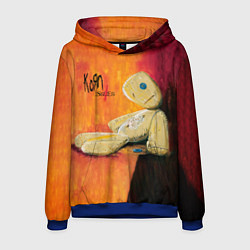 Толстовка-худи мужская Issues - Korn, цвет: 3D-синий