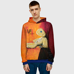 Толстовка-худи мужская Issues - Korn, цвет: 3D-синий — фото 2