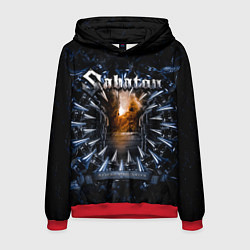 Толстовка-худи мужская Attero Dominatus - Sabaton, цвет: 3D-красный