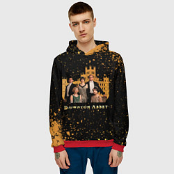 Толстовка-худи мужская Аббатство Даунтон Downton Abbey, цвет: 3D-красный — фото 2