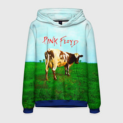 Толстовка-худи мужская Atom Heart Mother - Pink Floyd, цвет: 3D-синий