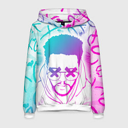 Толстовка-худи мужская The Weeknd, XO, цвет: 3D-белый