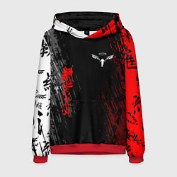 Толстовка-худи мужская Токийские мстители Аниме Кайсуке, цвет: 3D-красный