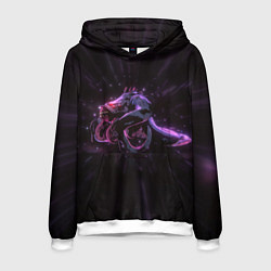 Толстовка-худи мужская Shambler Darkest Dungeon, цвет: 3D-белый