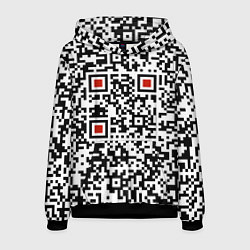 Толстовка-худи мужская Отвали - нецензурно, цвет: 3D-черный