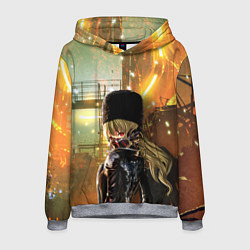 Толстовка-худи мужская Мия Карнштайн Сode Vein, цвет: 3D-меланж